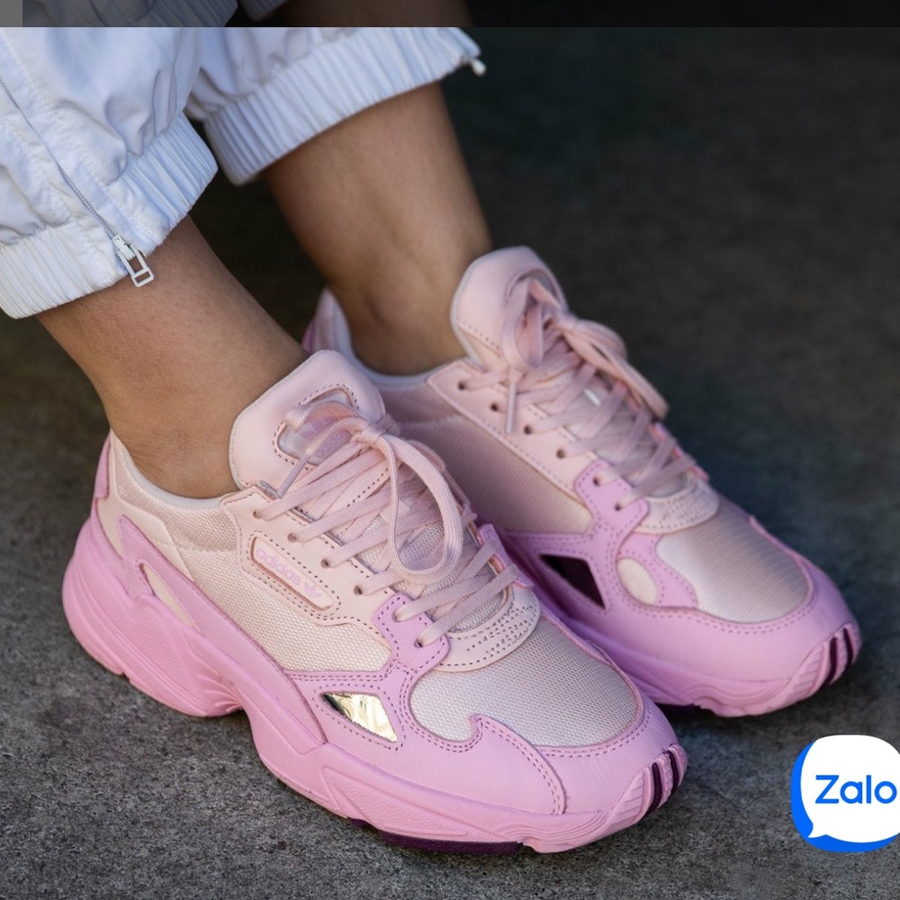 Adidas Pink Falcon Sneakers